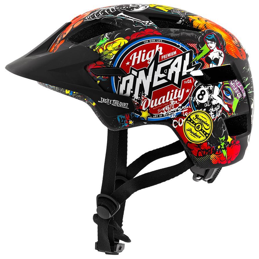 Шлем детский ONEAL ROOKY YOUTH CRANK black/red Шлем детский ONEAL ROOKY YOUTH CRANK black/red